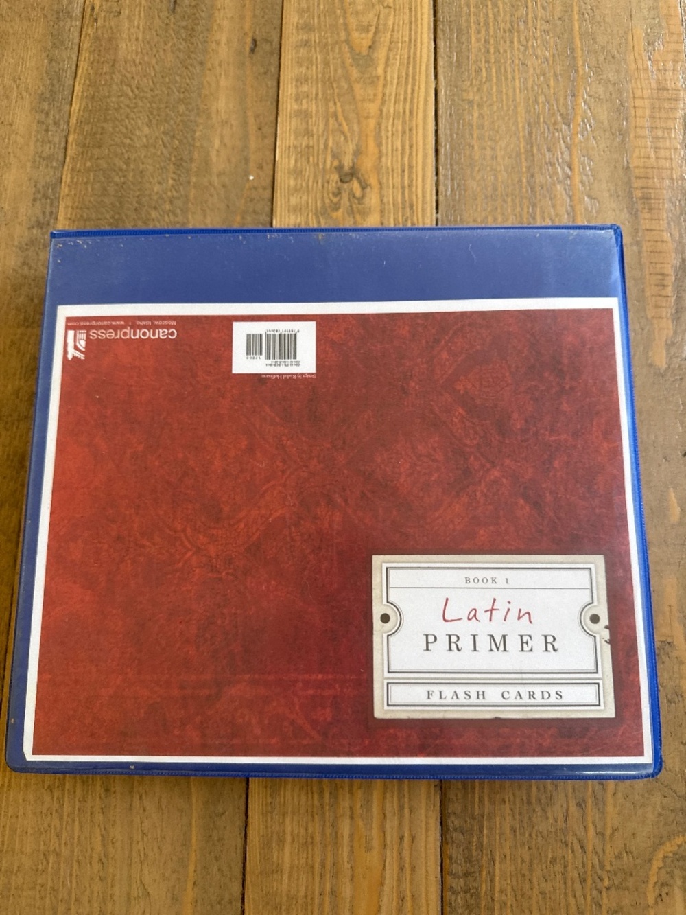 Canon Press Latin Primer Book 1 Flashcards in Binder